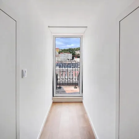Penthouse T3 Com Vista Para A Cidade 펜션 리스본